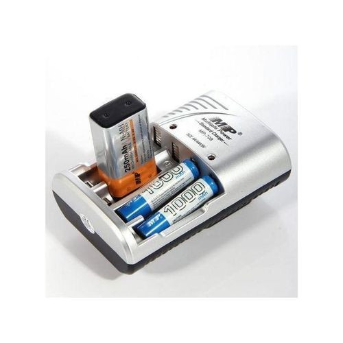 Electric Rechargeable Battery Charger Size AA,AAA and 9V..