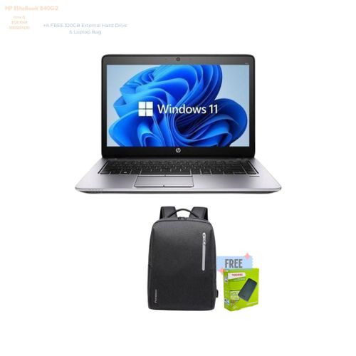 HP EliteBook 840 Intel Core  I5 8GB RAM 500GB HDD Windows 10 Pro