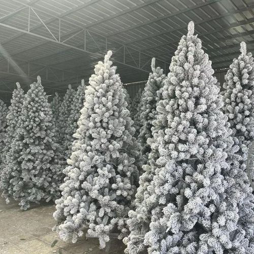 2025 Artificial Snow Flocked Christmas Tree