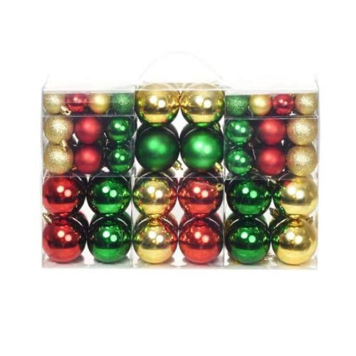 Christmas Tree Decoration Balls 24 Balls Pendant - Multi color