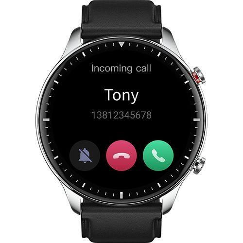 Amazfit GTR 2 Smart Watch for Android iPhone, Bluetooth Call, with Alexa GPS - Black