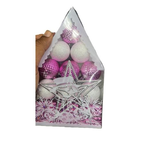 Christmas Elegant Ornament Set - Shatterproof Holiday Baubles
