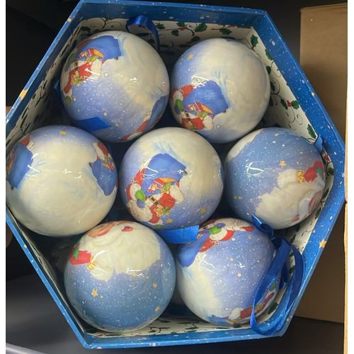 Christmas The "Santa's Flight" Collectible Ornaments