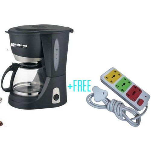 Hoffmans Electric Coffee Maker Size Small Plus A Free Extension - Black