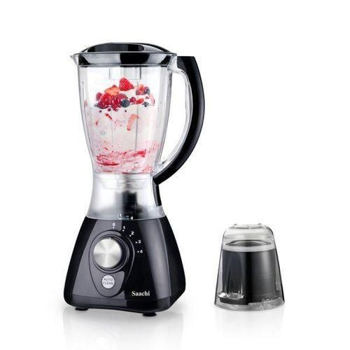 Saachi Quality Blender Of 1.5 Liters With Grinder-Transparent