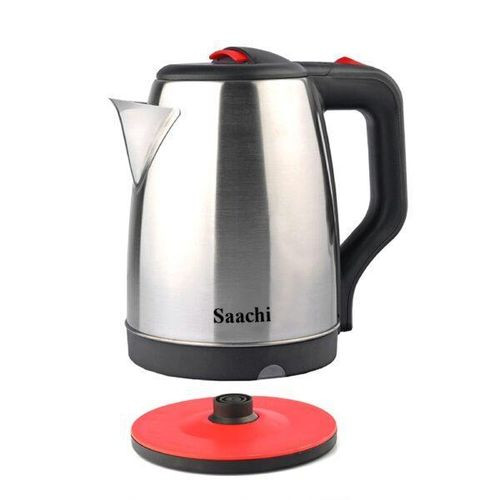 Saachi Quality Stainless Steel Electric Kettle For Boiling Water Fast-Silver