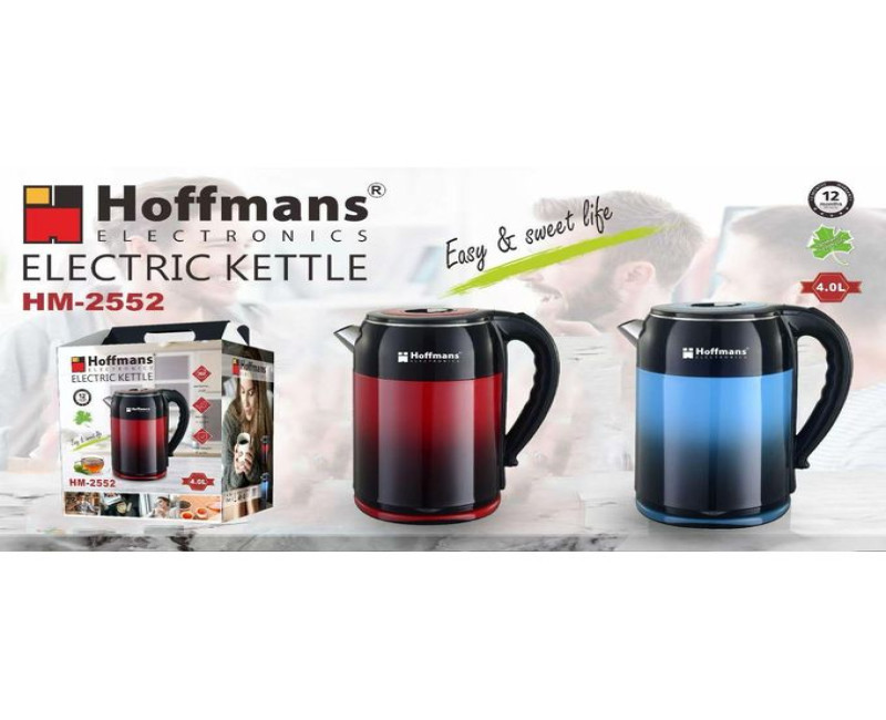 Hoffmans Electric Kettle HM-2552 - Multicolor
