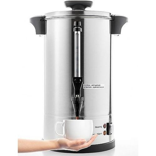Sonifer Automatic Stainless Steel Water Boiler Of 10 Liters-Silver/Black