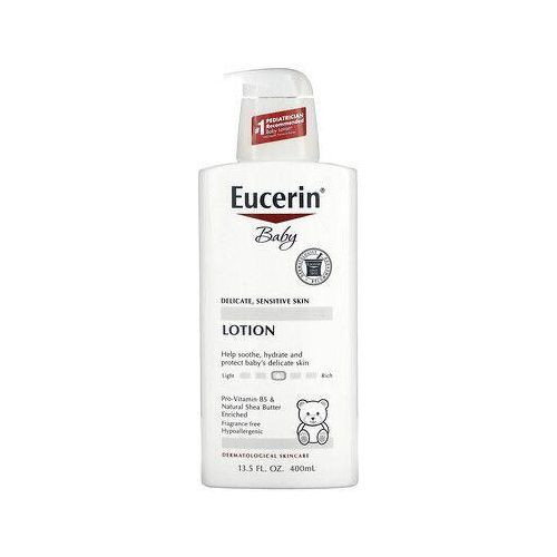 Eucerin Baby Body Lotion, Fragrance Free Baby Lotion, Pump Bottle