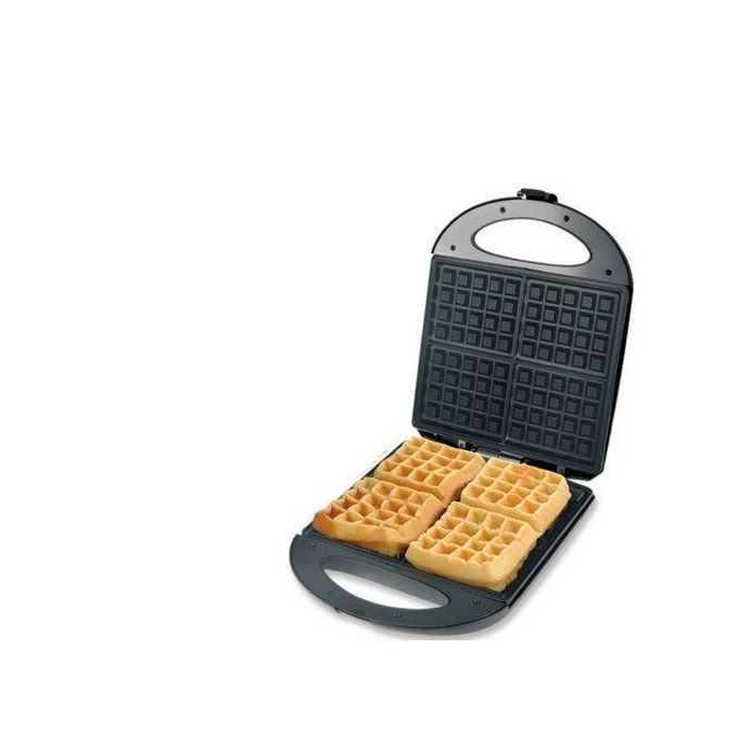4 In 1 Waffle Sandwich Maker-White/Black
