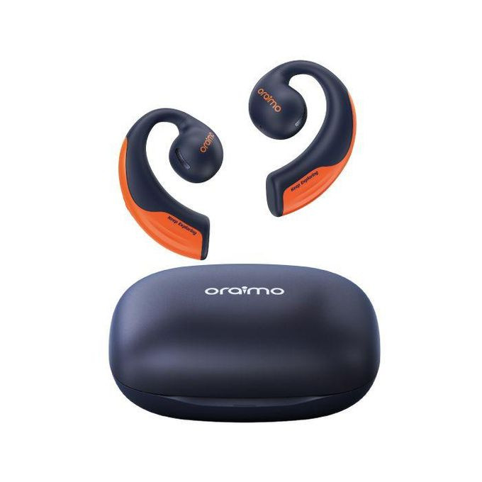Oraimo OpenPods 40Hr Long Playtime IPX5 4-mic Noise Reduction Open-ear True Wireless Earphones