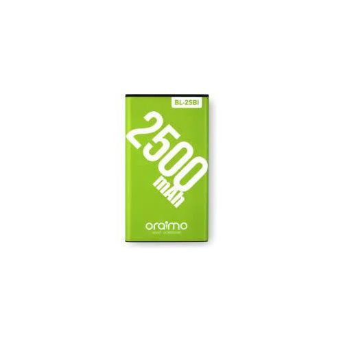Oraimo Long lasting 2500Mah Battery for Tecno and itel - Green...