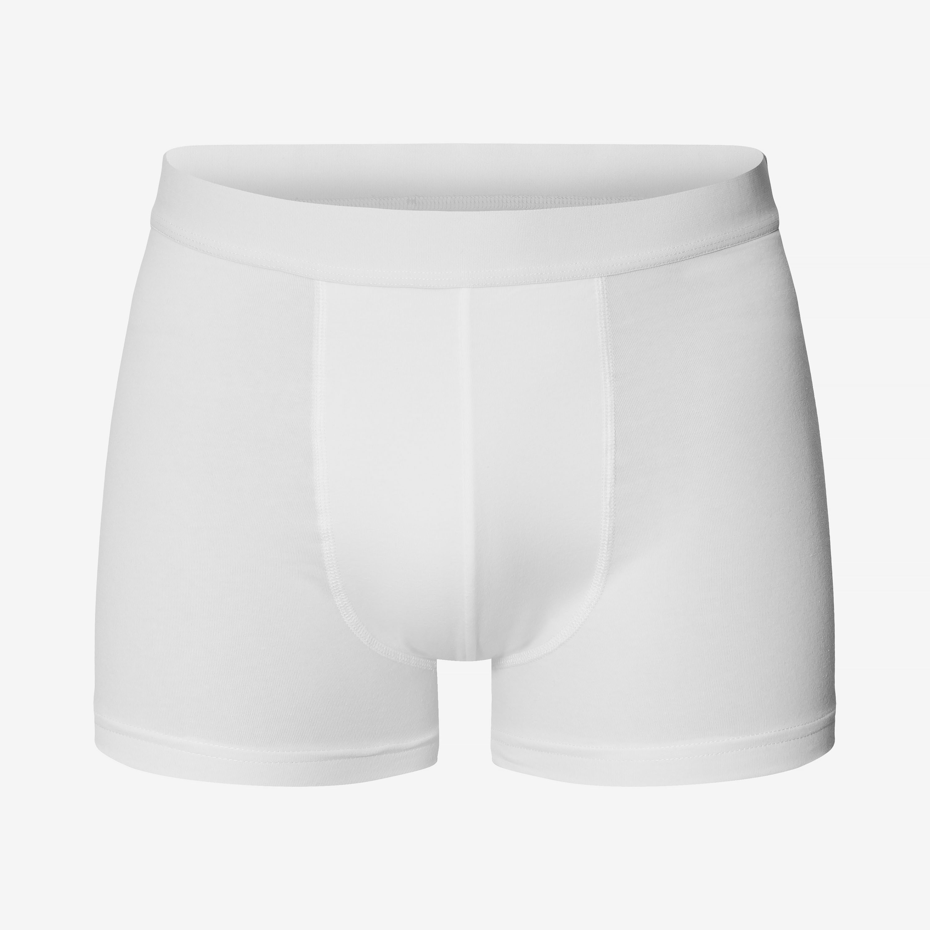 New Virgin Pack Of 3 Men's Cotton Boxers Mens Pants - White