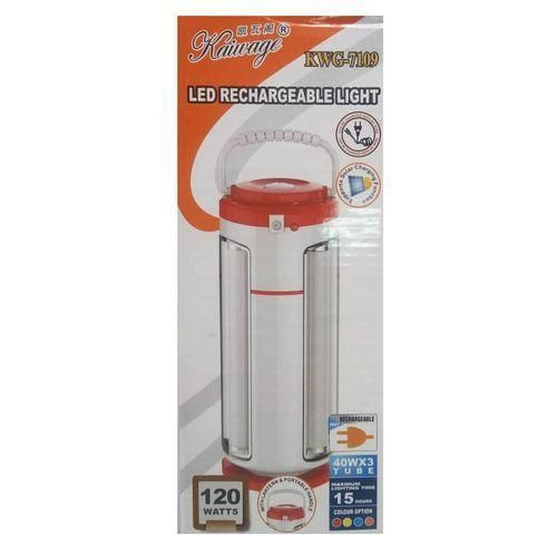 3 Lights In 1 -Rechargeable Emergency Led Lamp With Solar-Multicolor.