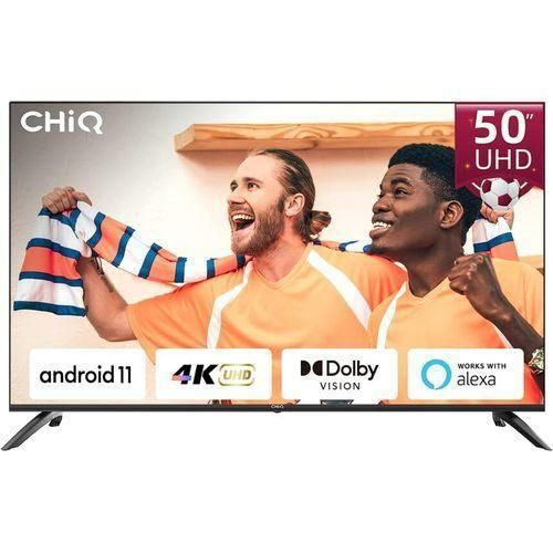 Chiq 50 LED ANDROID 4K UHD SMART with FRAMELESS + BT U50M9C