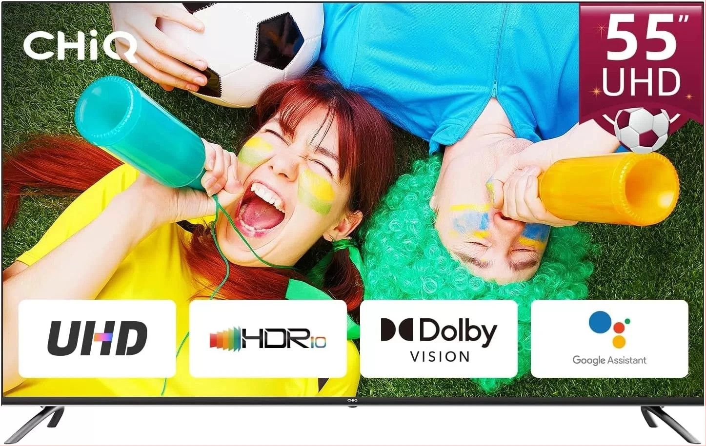 Chiq 55 LED ANDROID 4K UHD SMART with FRAMELESS + BT U55M9C