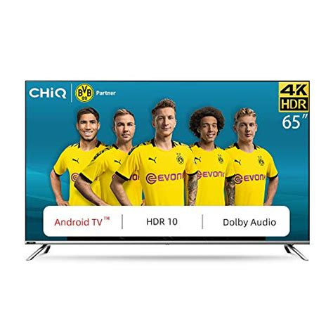 Chiq 65 LED ANDROID 4K UHD SMART with FRAMELESS + BT U65M9C