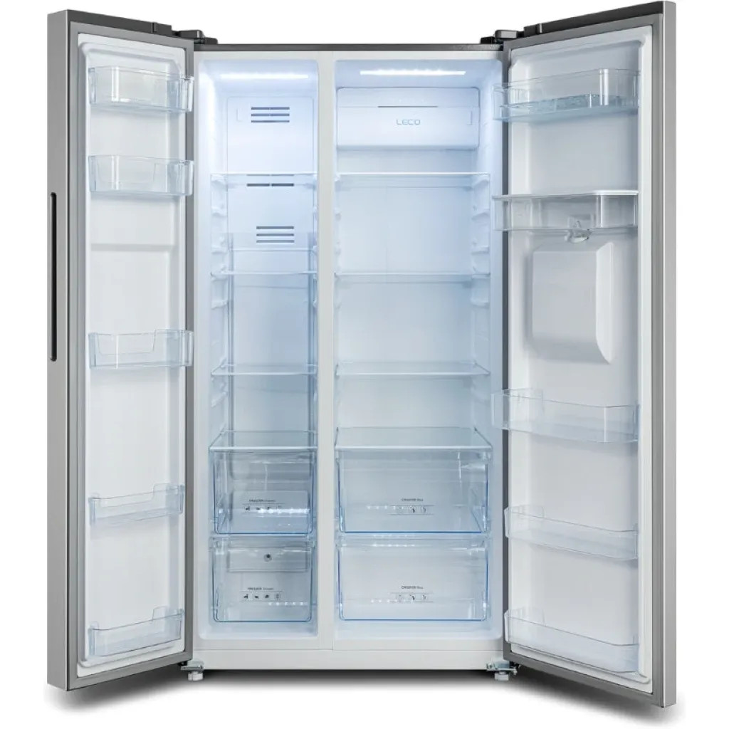 Chiq 730L FRIDGE SIDE BY SIDE BLACK with WATER DISPENSER CSS730NPIK3