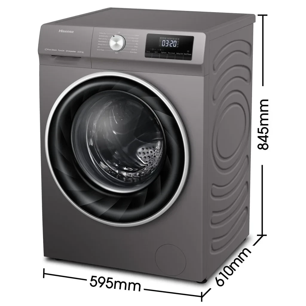Hisense washing machine10kg Front loader