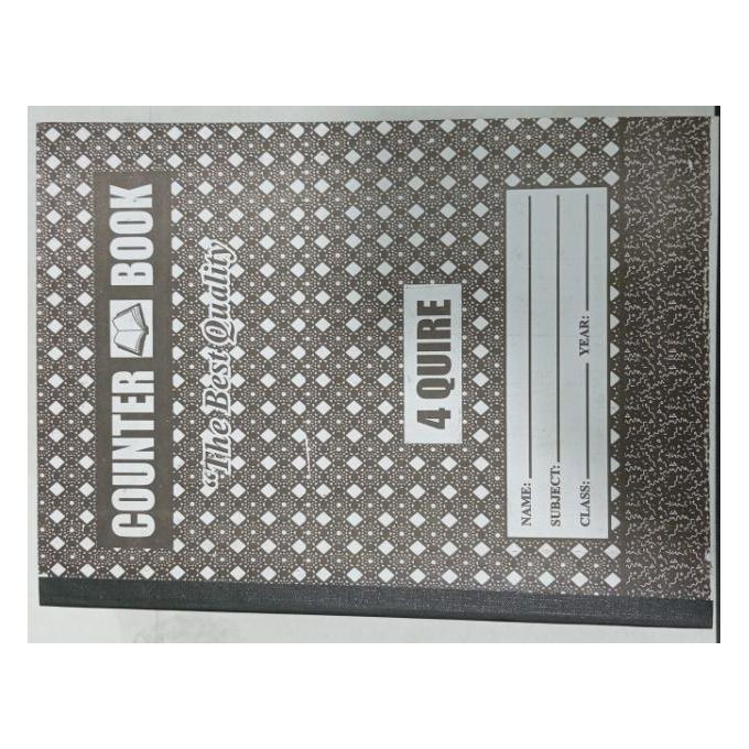 A4 Counter Books 4quire 3Pieces