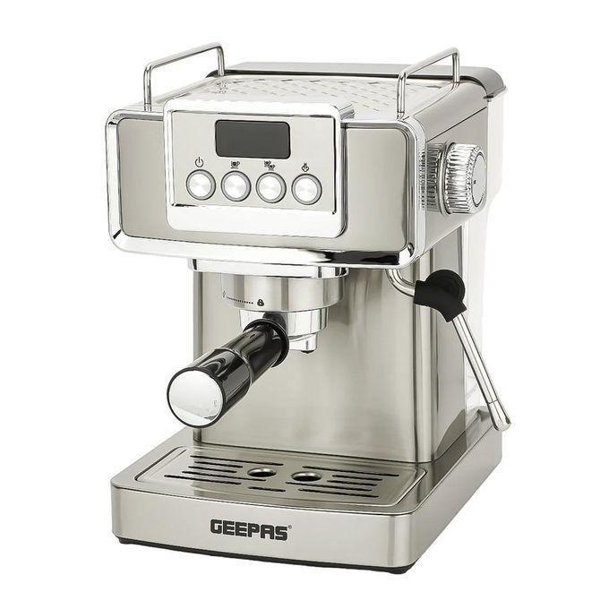 Geepas GCM 41520 1.8L 20 Bar s.steel Espresso Coffee Maker