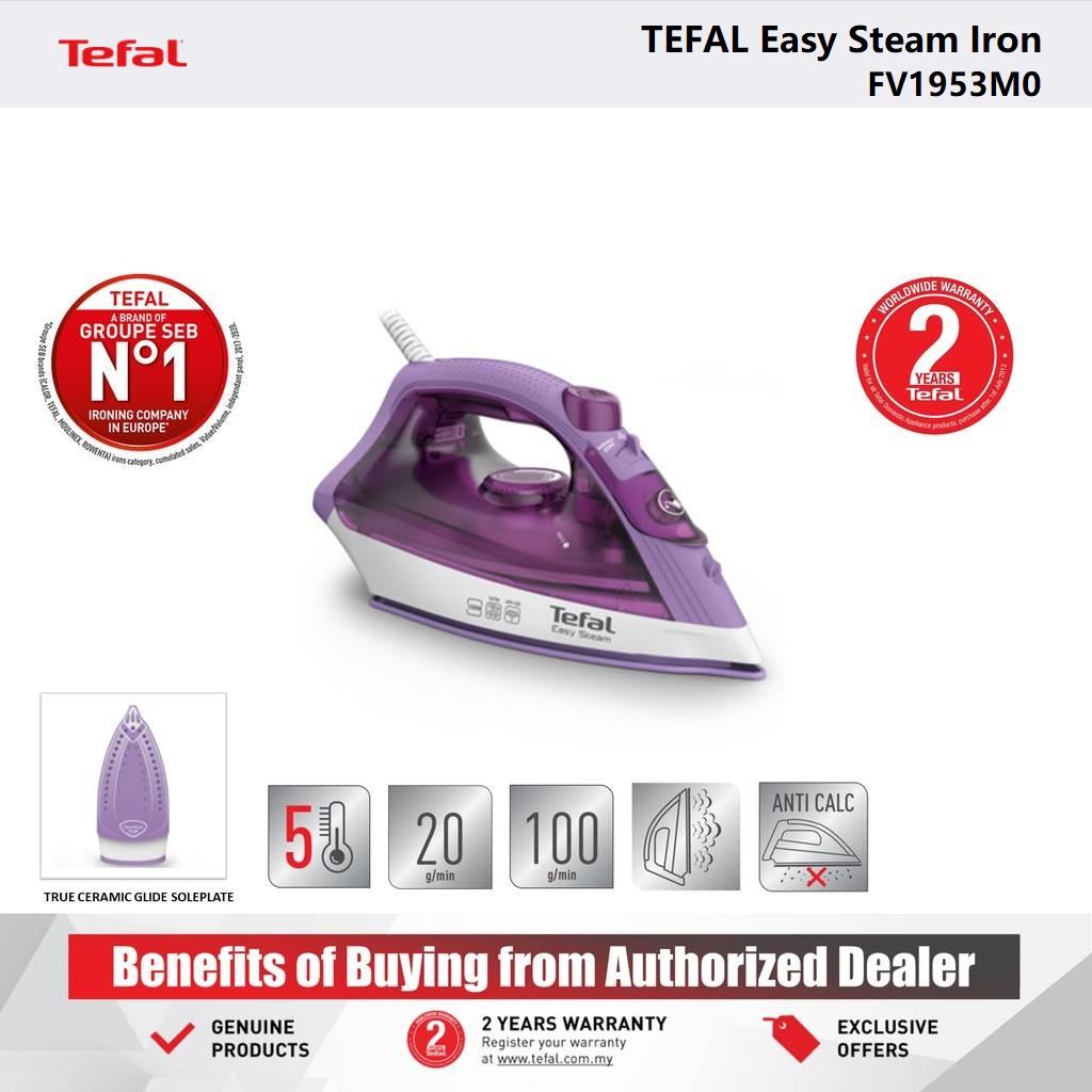 TEFAL STEAM IRON FV1953M0 1200W Spray + Vertical - China 1200W